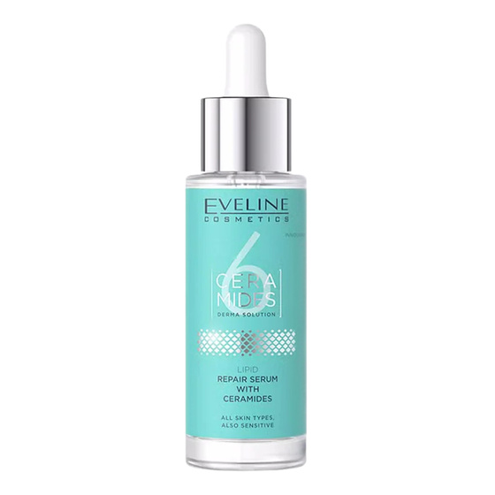 Kliknij na zdjęcie, aby je powiększyć Eveline Cosmetics 6 Ceramides – reparierendes Lipid-Serum mit Ceramiden, 30 ml