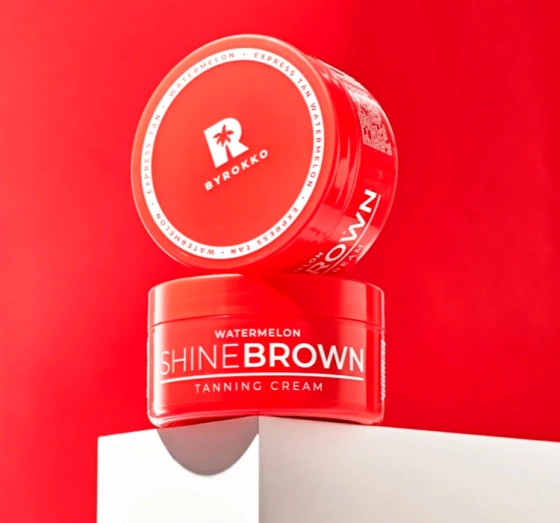 BYROKKO SHINE BROWN SUPER SCHNELLE BESCHLÄUNIGUNGSCREME WATERMELON 200ML