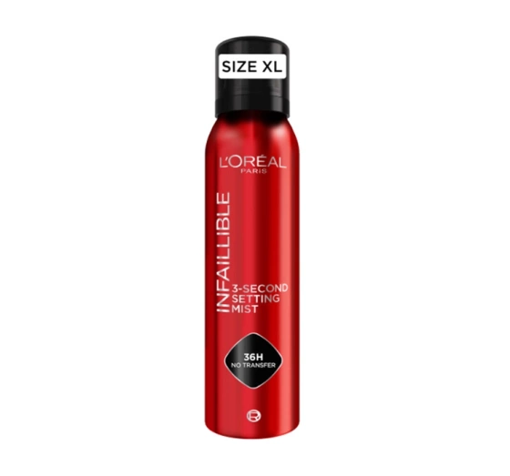 L'Oréal Paris Infaillible 3-Second Setting Mist Make-up-Fixierspray 150 ml