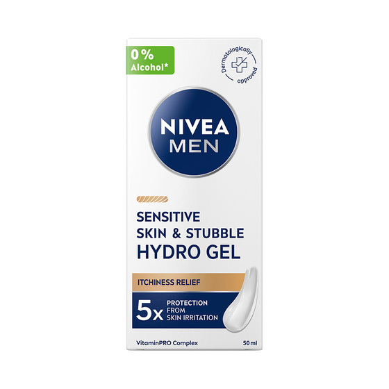 NIVEA MEN SENSITIVE CREME-GEL FÜR GESICHT UND 3-TAGE-BART 50ML