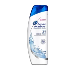 HEAD & SHOULDERS 2IN1 SHAMPOO MIT CONDITIONER CLASSIC CLEAN 400ML