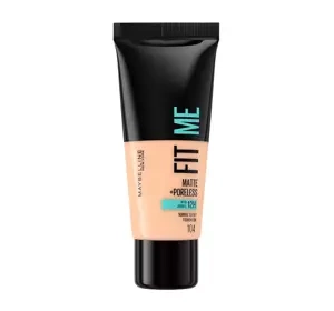 MAYBELLINE FIT ME! MATTE + PORELESS LIQUID FOUNDATION GRUNDIERUNG 105 NATURAL IVORY 30 ML