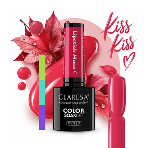 Claresa Hybrid-Nagellack „Lipstick Muse 9“, 5 g