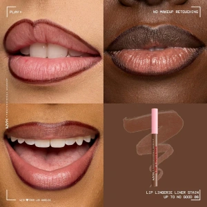 NYX Professional Makeup Lip Lingerie Wasserfester Lippenkonturenstift mit Tint 06 Up To No Good 1 ml