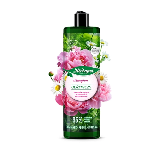 HERBAPOL POLANA NÄHRENDES SHAMPOO FÜR TROCKENES HAAR 400ML