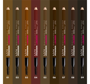 NYX PROFESSIONAL MAKEUP POWDER LOUDER AUGENBRAUENSTIFT 02 TAUPE 1,15G