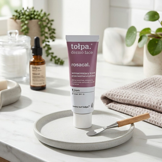 Tołpa Dermo Face Rosacal – stärkende Anti-Falten-Creme 40 ml