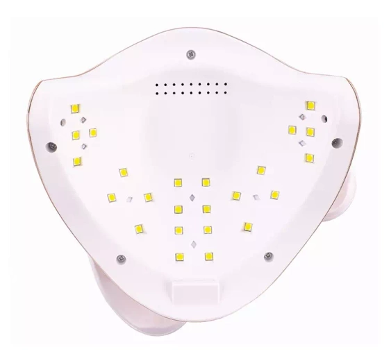 Kliknij na zdjęcie, aby je powiększyć SUNONE SUN 5 UV/LED LAMPE FÜR HYBRIDLACKE UND -GELE 48W GOLD