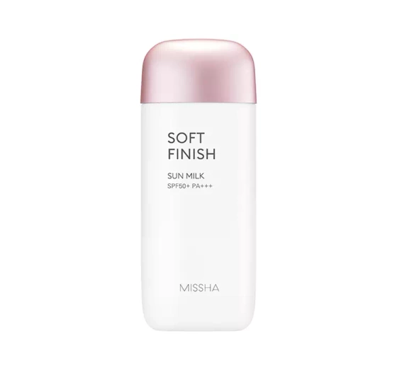 MISSHA ALL AROUND SAFE BLOCK SOFT FINISH SUN MILK SPF50+/PA+++  SONNENSCHUTZCREME 70ML
