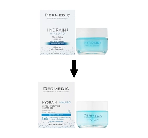 DERMEDIC HYDRAIN3 HIALURO FEUCHTIGKEITSSPENDENDES CREME-GEL 50ML