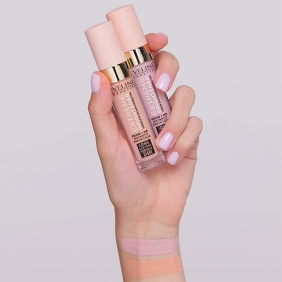 Eveline Cosmetics Extreme Brightener – aufhellender Concealer für die Augenpartie 100 Magic Peach 6,8 ml