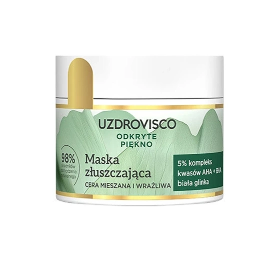 Kliknij na zdjęcie, aby je powiększyć Uzdrovisco Odkryte Piękno Peeling-Gesichtsmaske 40 ml