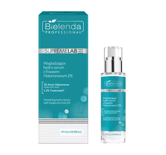 Kliknij na zdjęcie, aby je powiększyć BIELENDA PRO SUPREMELAB HYALU MINERALS GLÄTTENDES HYDRO-SERUM 30ML