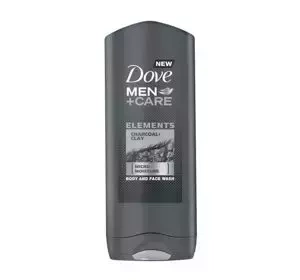 DOVE MEN +CARE ELEMENTS CHARCOAL + CLAY DUSCHGEL 400ML