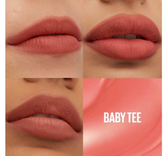 Kliknij na zdjęcie, aby je powiększyć Maybelline Super Stay Teddy Tint flüssiger Lippenstift 25 Baby Tee 5ml