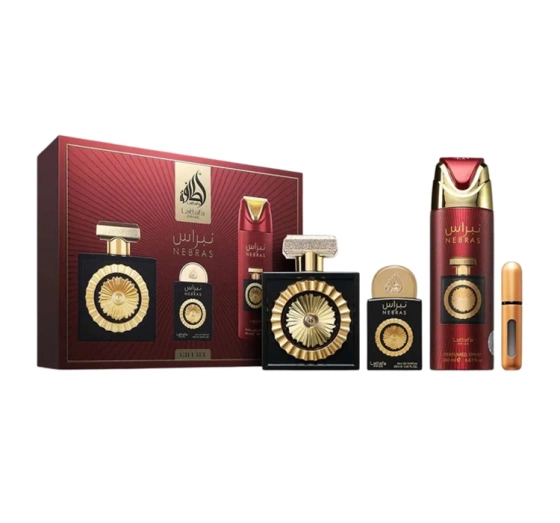 Lattafa Pride Nebras Eau de Parfum 100 ml + 20 ml  + Deodorant Spray 200 ml