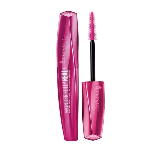 Kliknij na zdjęcie, aby je powiększyć RIMMEL WONDER FULLY REAL MASCARA WIMPERNTUSCHE BLACK SCHWARZ 11 ML