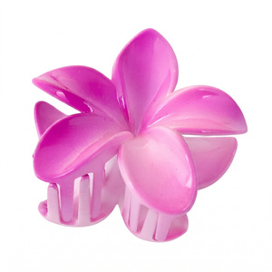eCarla Haarklammer im Hawaii-Stil „Vacay Flower“ SP380 Pink Violet Ombre