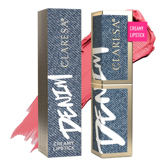 Kliknij na zdjęcie, aby je powiększyć Claresa Denim cremefarbener Lippenstift 05 Forest Plum
