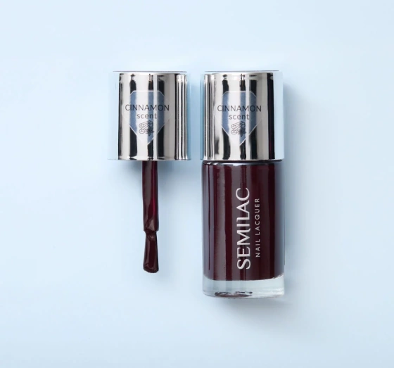 Kliknij na zdjęcie, aby je powiększyć Semilac Nail Lacquer Klassischer Nagellack 111 Espresso 9 ml