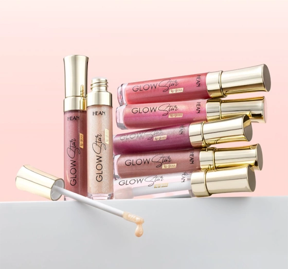 Kliknij na zdjęcie, aby je powiększyć Hean Glow Star Lip Gloss 16 Dolce 7,5 ml