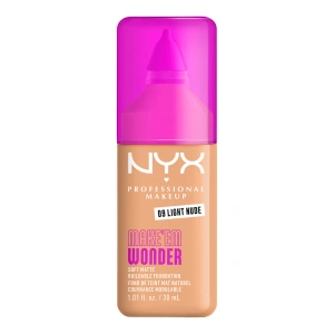 NYX Professional Makeup Make 'Em Wonder Leichte mattierende Foundation 09 Light Nude 30 ml