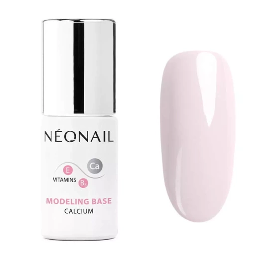 Kliknij na zdjęcie, aby je powiększyć NEONAIL MODELING BASE CALCIUM HYBRIDBASIS 8624-7 BASIC PINK 7,2ML