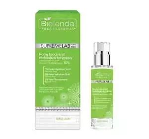 BIELENDA PROFESSIONAL SUPREMELAB SEBIO DERM NÄCHTLICHES PEELING UND KORREKTURKONZENTRAT 30ML