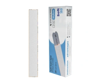 Staleks Pro Wechselbare weiße Feilen auf weicher Basis papmAm Soft Expert 20 180 grit 25 Stück