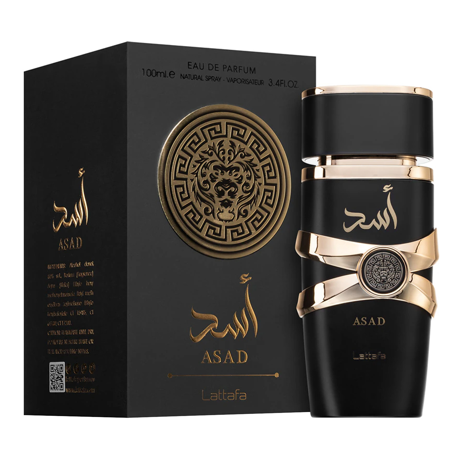 Lattafa ASAD オードパルファム 100ml Lattafa Asad Eau de Parfum Spray 100 ml – eZebra.de