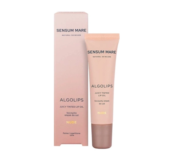 Kliknij na zdjęcie, aby je powiększyć Sensum Mare Algolips Saftiges Lippenöl Nude 10 ml