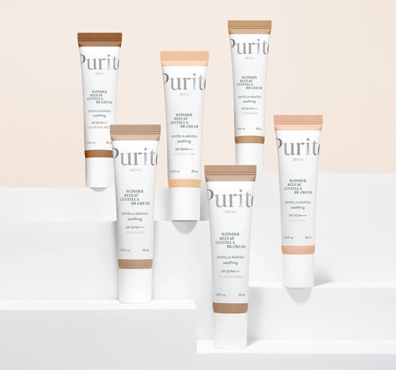 Purito Wonder Releaf Centella SPF30 PA+++ BB Creme mit Centella Asiatica 23 Natural Beige 30 ml