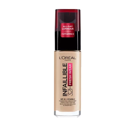 LOREAL INFAILLIBLE 32H FRESH WEAR FOUNDATION 130 TRUE BEIGE 30ML