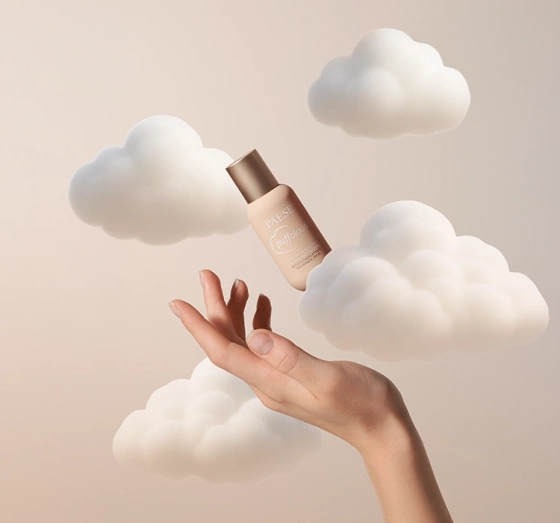 Paese Puff Cloud Glättende Foundation mit SPF20 00N Neutral Beige 37 ml