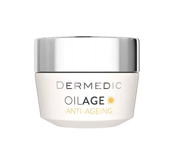 Kliknij na zdjęcie, aby je powiększyć DERMEDIC OILAGE ANTI-AGEING NÄHRENDE TAGESCREME ZUR ERNEUERUNG DER HAUTDICHTE