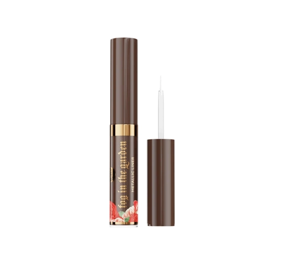 Bell x Fog in the Garden Metalic Liner Metalischer Flüssig-Eyeliner 01 Black Tea 4,15 g 