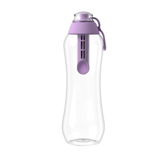 Kliknij na zdjęcie, aby je powiększyć Dafi Soft Filterflasche mit Aktivkohlefilter 0,5 l Violett
