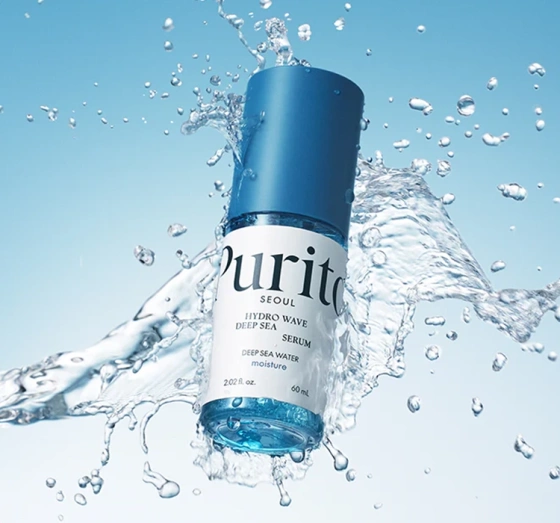 Kliknij na zdjęcie, aby je powiększyć Purito Hydro Wave Deep Sea Feuchtigkeitsspendendes Gesichtsserum 60ml