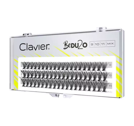 Clavier Bedu2o falsche Wimpernbüschel Mix 9-10-11mm