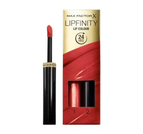 Kliknij na zdjęcie, aby je powiększyć MAX FACTOR LIPFINITY LIP COLOUR LIPPENSTIFT HOT 120