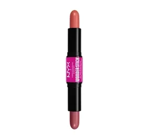 NYX PROFESSIONAL MAKEUP WONDER STICK DOPPELSEITIGES STIFT-ROUGE 02 HONEY ORANGE + ROSE 2x4G