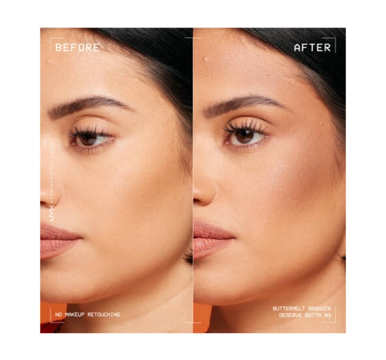 NYX PROFESSIONAL MAKEUP BUTTERMELT BRONZER 03 DESERVE BUTTA 5G