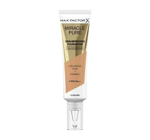MAX FACTOR MIRACLE PURE FOUNDATION ZUR VERBESSERUNG DES HAUTZUSTANDS 75 GOLDEN 30ML