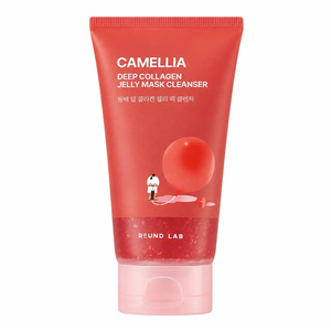 Round Lab Camellia Deep Collagen Jelly Mask Cleanser – sanftes Gesichtswaschgel mit gelartiger Konsistenz, 150 ml