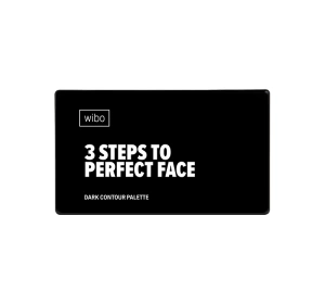Wibo 3 Steps Konturpalette für das Gesicht, Dark, 10 g