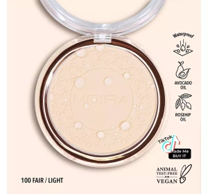 MOIRA SOFT FOCUS WASSERFESTES GESICHTSPUDER 100 FAIR/LIGHT 11,5G