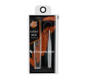 Staleks Pro Expert Lash Brow Professionelle Augenbrauenpinzette TE-20/4
