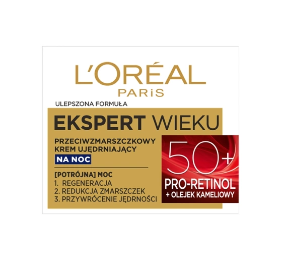 LOREAL ANTI FALTEN EXPERTE 50+ NACHTCREME 50 ML