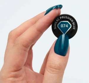SEMILAC UV HYBRID NAGELLACK PRUSSIAN BLUE 074
