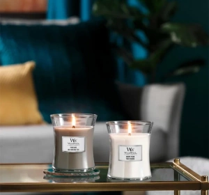 Woodwick Medium Jar Candle Duftkerze Fireside 275 g